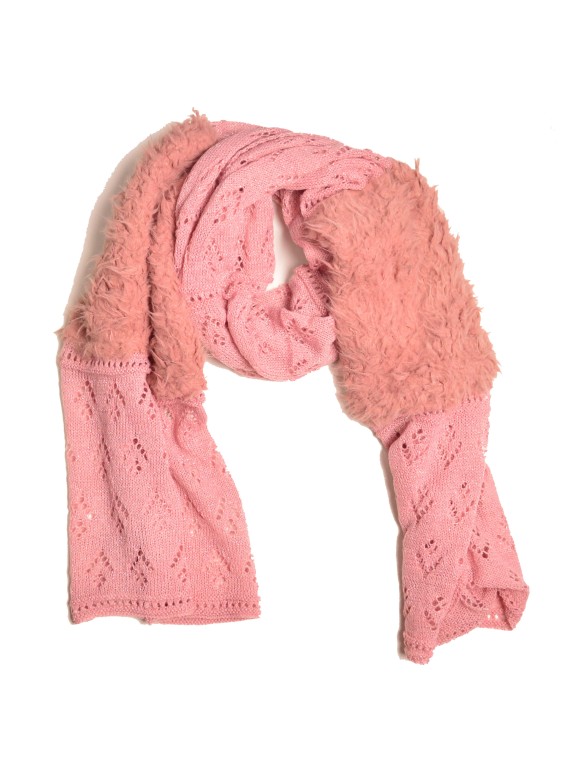 Γυναικείο  Κασκόλ VERDE FASHION 06-505 pink One Size