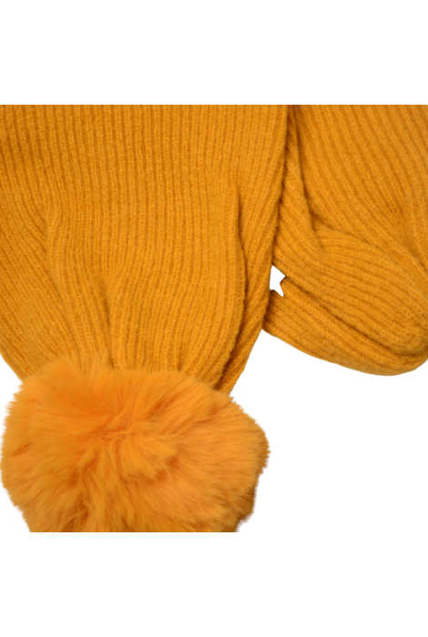 Γυναικείο Κασκόλ VERDE FASHION 06-676 yellow One Size