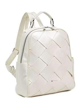 Σακίδιο Πλάτης VERDE FASHION 16-6311 white