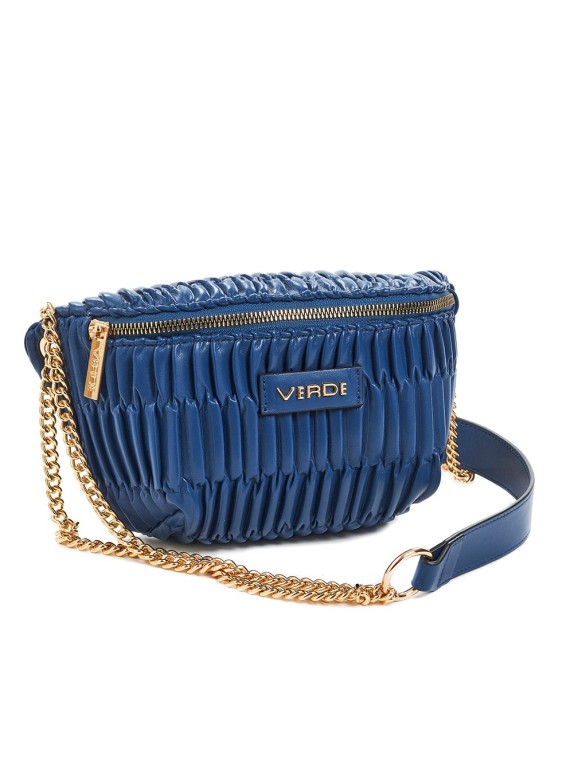 Τσαντάκι μέσης VERDE FASHION 16-6481 blue