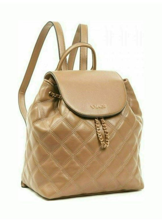 Σακίδιο Πλάτης VERDE FASHION 16-6103 taupe