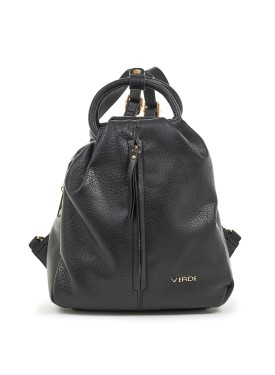 Backpack VERDE FASHION 16-6829 black