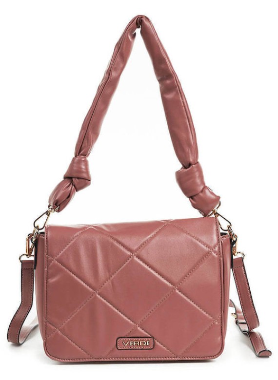Τσάντα Ώμου - Χιαστί VERDE FASHION 16-6519 dark pink