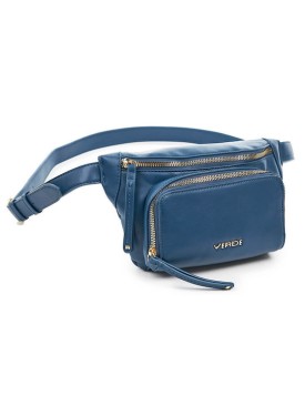 Τσαντάκι μέσης VERDE FASHION 16-6620 blue