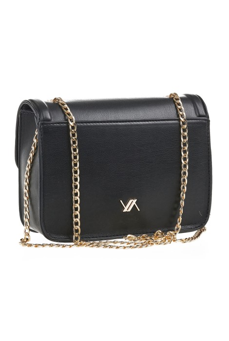 Τσάντα Χιαστί VERDE FASHION 01-1654 black