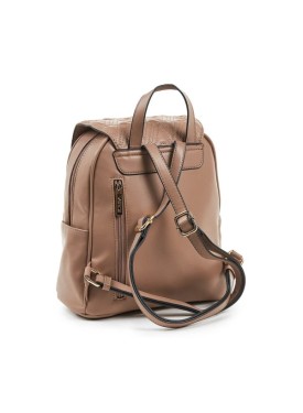 Σακίδιο Πλάτης VERDE FASHION 16-6592 taupe
