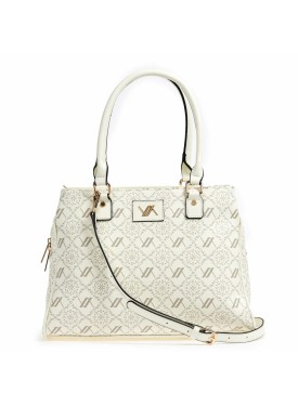 Τσάντα καρπού- Χιαστί  VERDE FASHION 16-6893 white