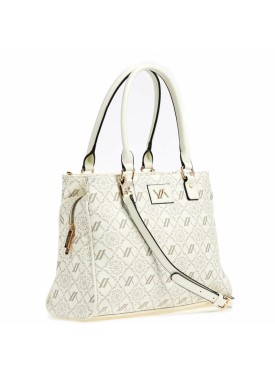 Τσάντα καρπού- Χιαστί  VERDE FASHION 16-6893 white
