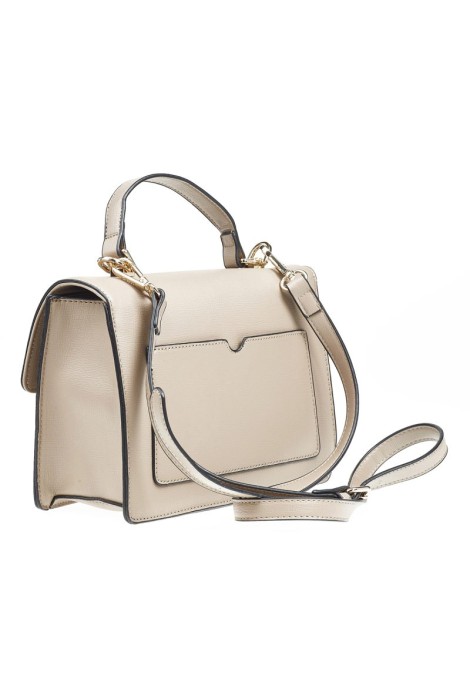 Τσάντα Χιαστί VERDE FASHION 16-6983 beige