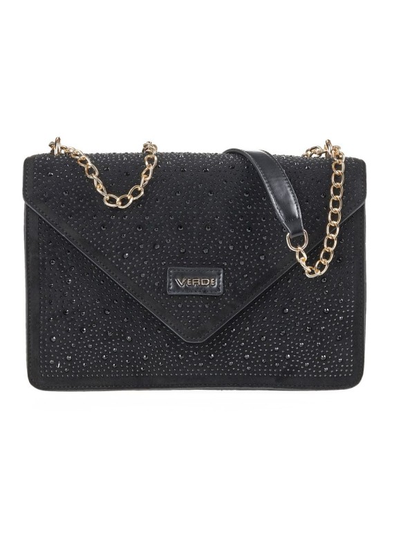 Τσάντα Χιαστί VERDE FASHION 16-7007 black