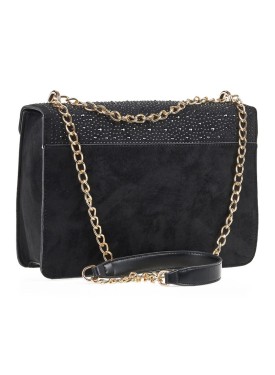 Τσάντα Χιαστί VERDE FASHION 16-7007 black