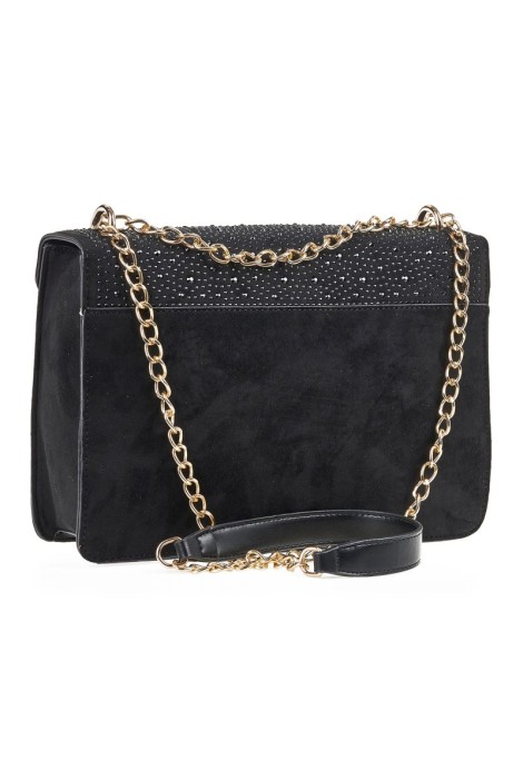 Τσάντα Χιαστί VERDE FASHION 16-7007 black