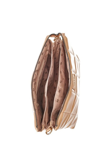 Τσάντα Χιαστί VERDE FASHION 16-7008 taupe