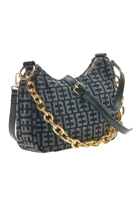 Τσάντα Χιαστί VERDE FASHION 16-7016 black