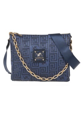 Τσάντα Χιαστί VERDE FASHION 16-7090 blue