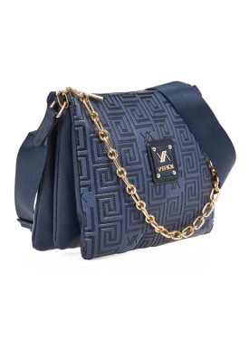 Τσάντα Χιαστί VERDE FASHION 16-7090 blue