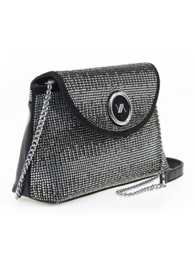 Τσάντα Ώμου - Χιαστί VERDE FASHION 16-7123 black