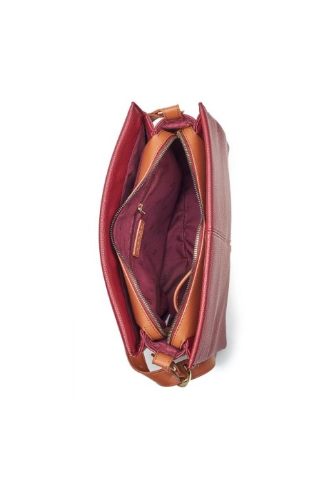 Τσάντα Ώμου VERDE FASHION 16-7126 red