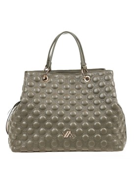 Τσάντα καρπού- Χιαστί  VERDE FASHION 16-7143 taupe