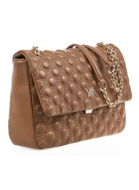 Τσάντα Ώμου VERDE FASHION 16-7144 taupe