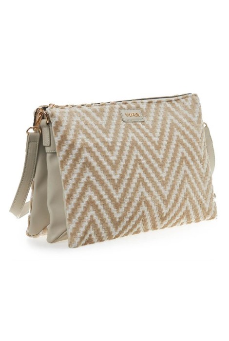 Τσάντα Χιαστί VERDE FASHION 16-7149 taupe