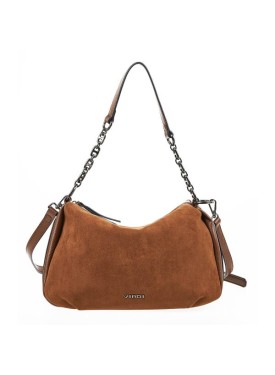 Τσάντα Ώμου - Χιαστί VERDE FASHION 16-7158 camel