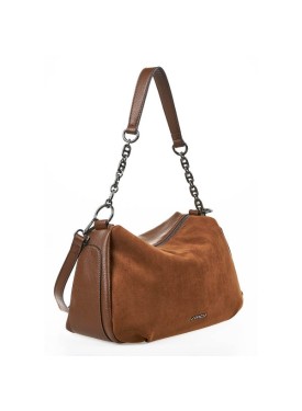 Τσάντα Ώμου - Χιαστί VERDE FASHION 16-7158 camel
