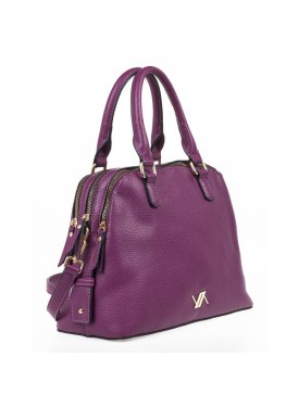 Τσάντα καρπού- Χιαστί  VERDE FASHION 16-7173 purple