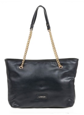 Τσάντα Ώμου VERDE FASHION 16-6996 black