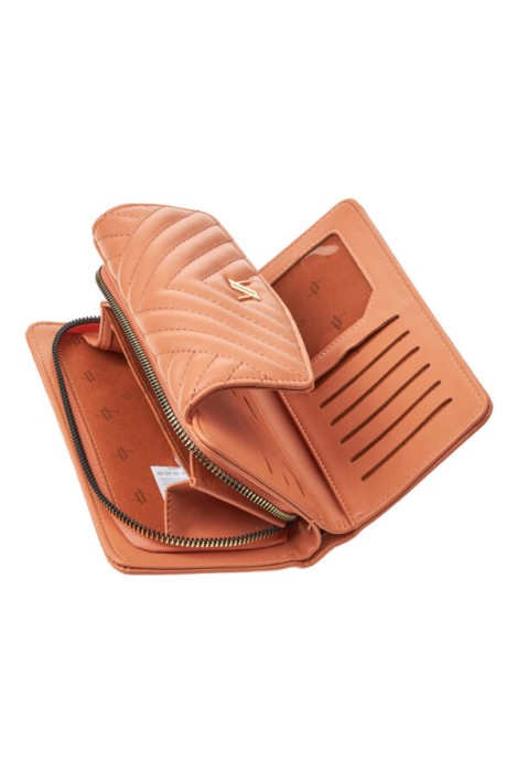 Πορτοφόλι VERDE FASHION 18-1325 apricot