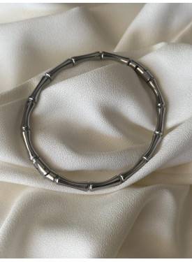 stainless steel bracelet 31-053 silver