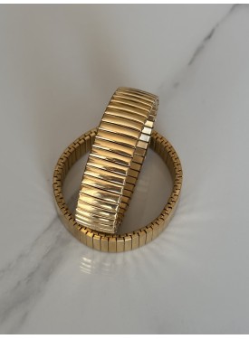 stainless steel bracelet 31-058 gold