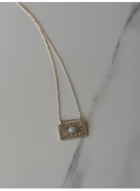 Stainless steel necklace 32-129