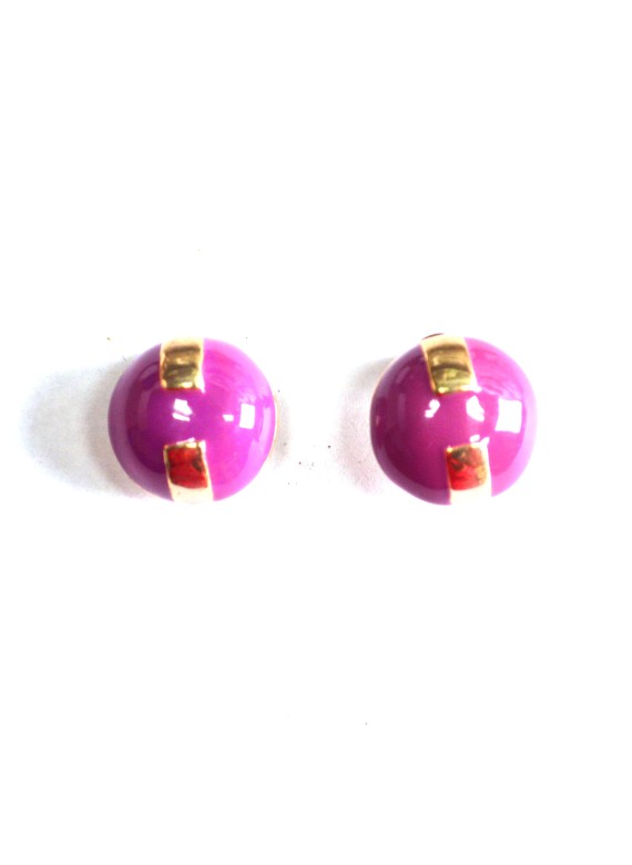 Σκουλαρίκια 33-077 purple