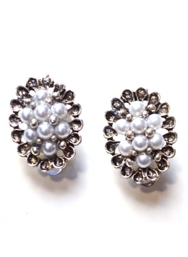 earrings 33-108 silver