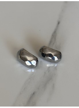 Ατσάλινα σκουλαρίκια  33- 182 silver