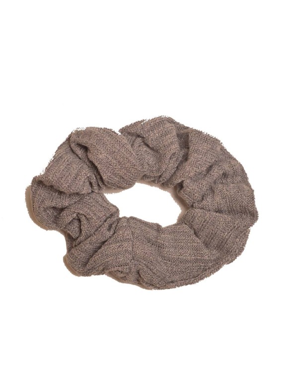 Scrunchie πλεκτό  34-095 grey