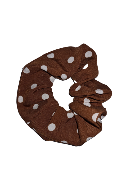 Scrunchie μεγάλο μέγεθος 34-109 brown