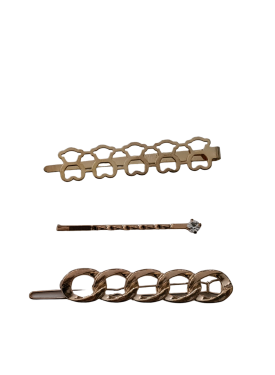 Hair accessories set 34-113 gold