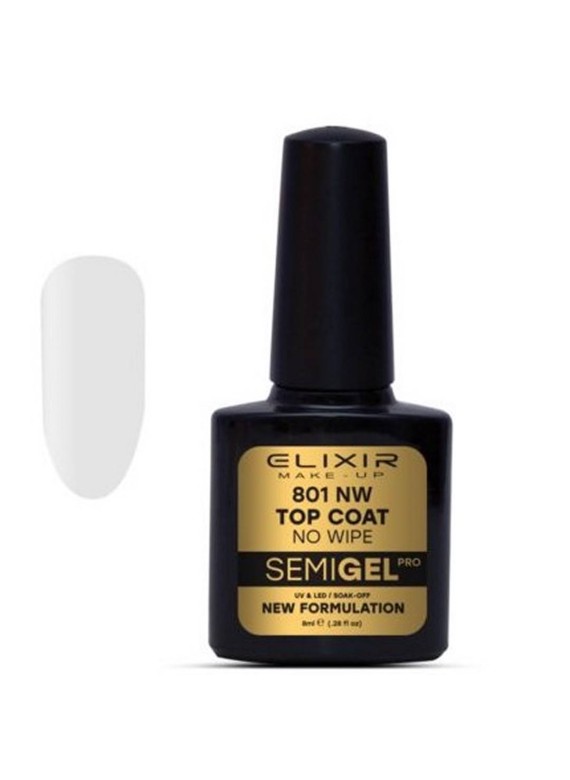 Ημιμόνιμο βερνίκι - Semi Gel - No. 801 NW 8 ml