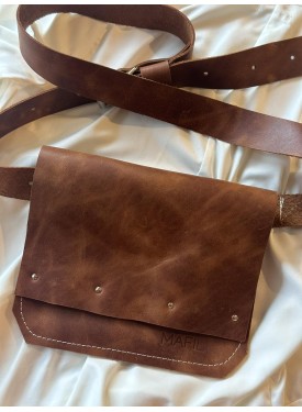 Handmade Leather bag mafil 035