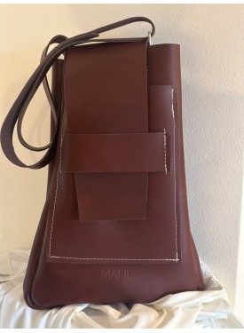 Handmade Leather bag mafil 47