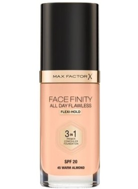 MAX FACTOR ALL DAY FLAWLESS FACEFINITY 3 IN 1 30ML No 45
