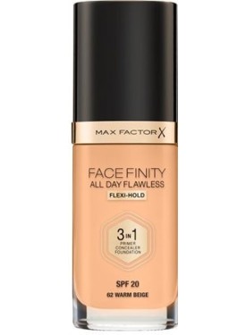 MAX FACTOR ALL DAY FLAWLESS FACEFINITY 3 IN 1 30ML No 62
