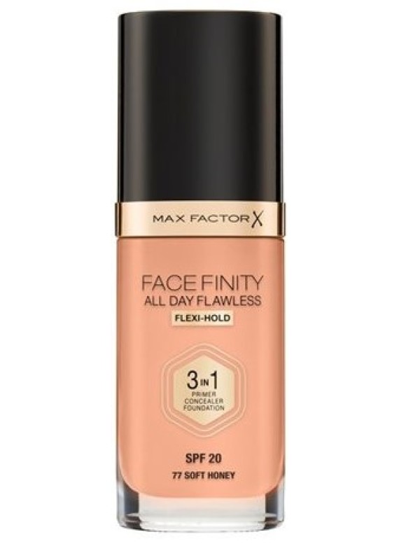 MAX FACTOR ALL DAY FLAWLESS FACEFINITY 3 IN 1 30ML No 77