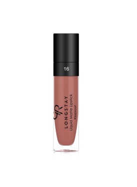 Longstay Liquid Matte Lipstick Golden Rose Νο 16