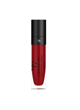 Longstay Liquid Matte Lipstick Golden Rose Νο 18