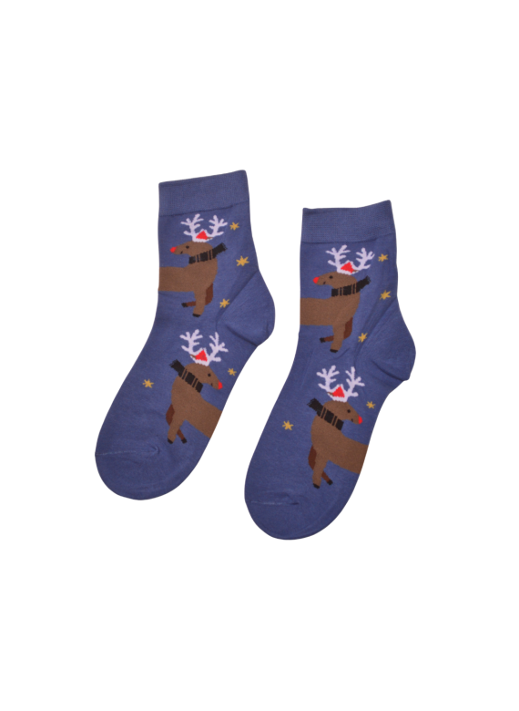 Χριστουγεννιάτικες Unisex Κάλτσες με μοτίβο 95 % Βαμβάκι 70-008