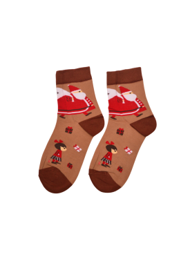Χριστουγεννιάτικες Unisex Κάλτσες με μοτίβο 95 % Βαμβ..