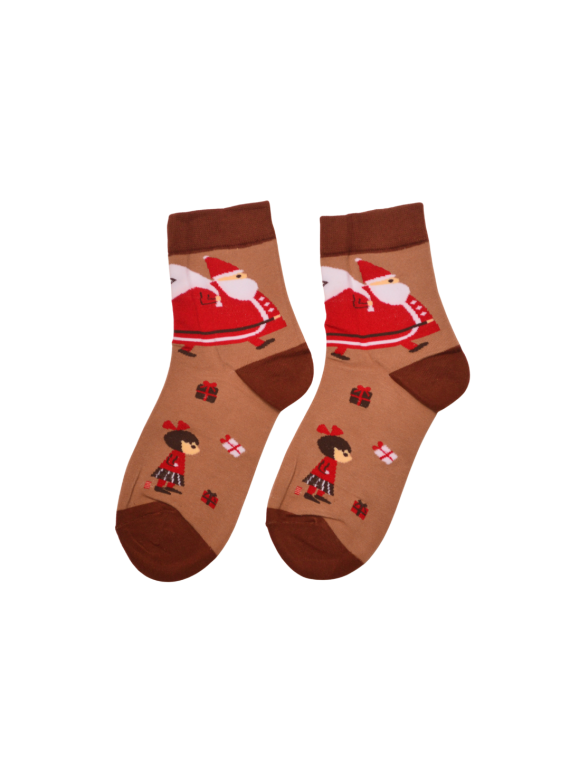 Χριστουγεννιάτικες Unisex Κάλτσες με μοτίβο 95 % Βαμβάκι 70-009